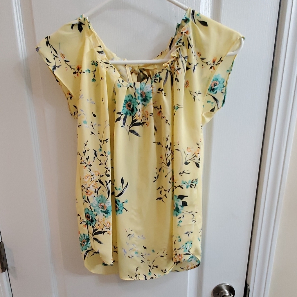 Lauren Conrad Yellow Blouse